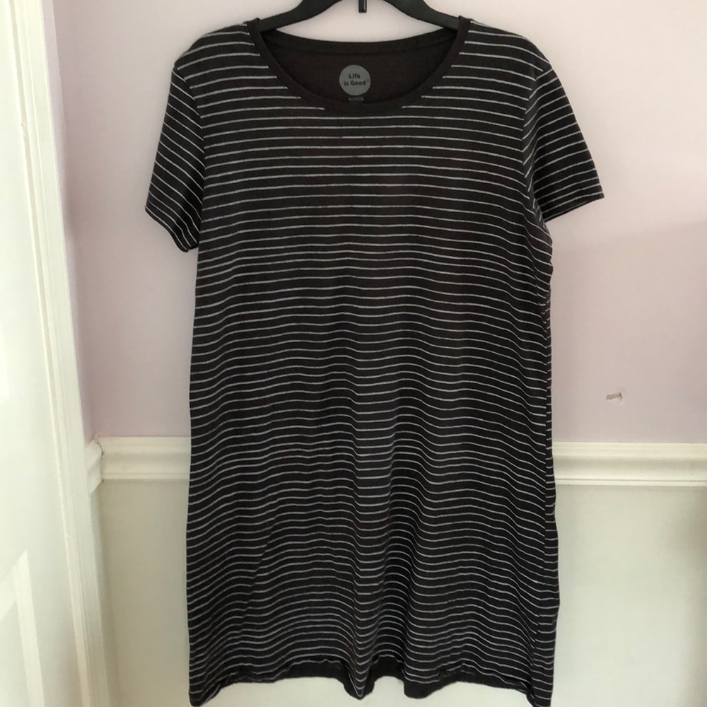 Life is Good Striped Dress